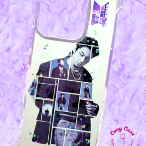 Funda Personalizada con imagen completa y glitter